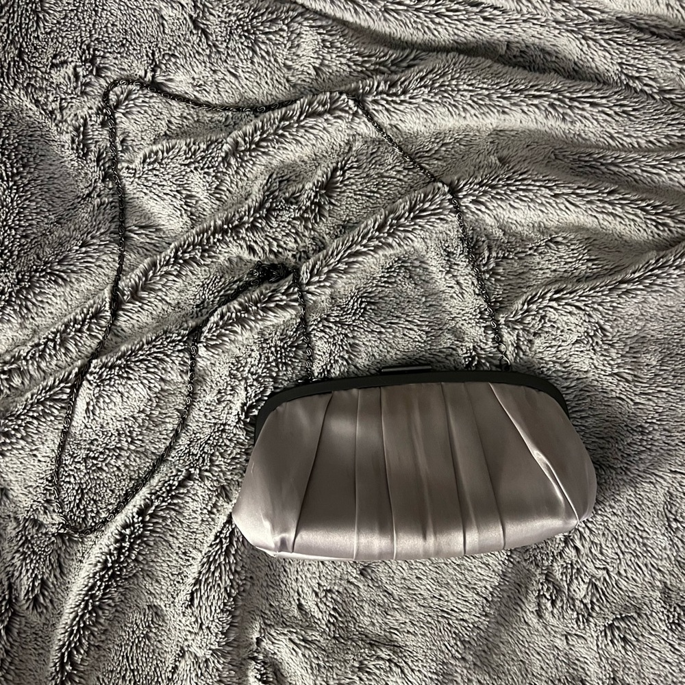 Silver Evening Bag